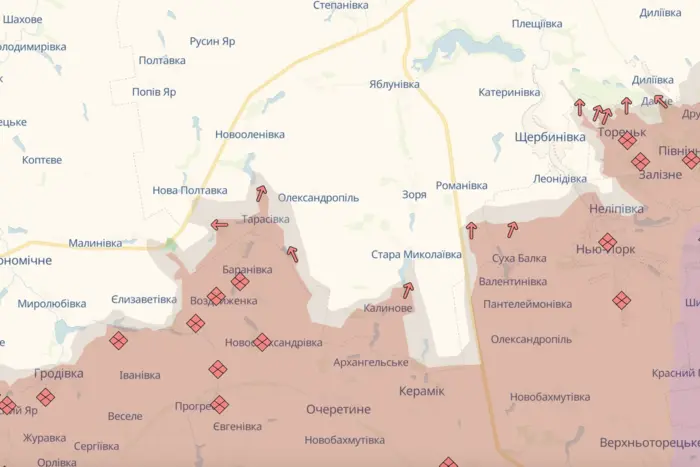 Ворог окупував Тарасівку та просунувся біля Сухої Балки на Донеччині – DeepState