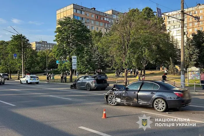 A fatal accident involving four cars occurred in Kryvyi Rih (video)