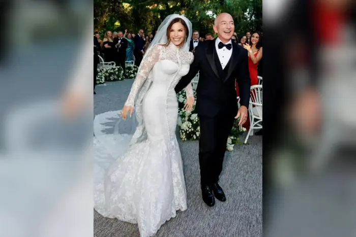 «Ślub roku». Jeff Bezos i Lauren Sanchez pobrali się w Wenecji