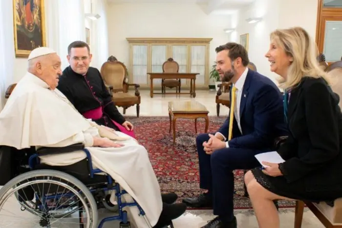 Jay D. Vance opowiedział o ostatnim spotkaniu z Papieżem Franciszkiem