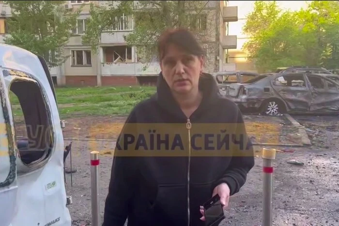 A Kyiv resident talks about the night attack