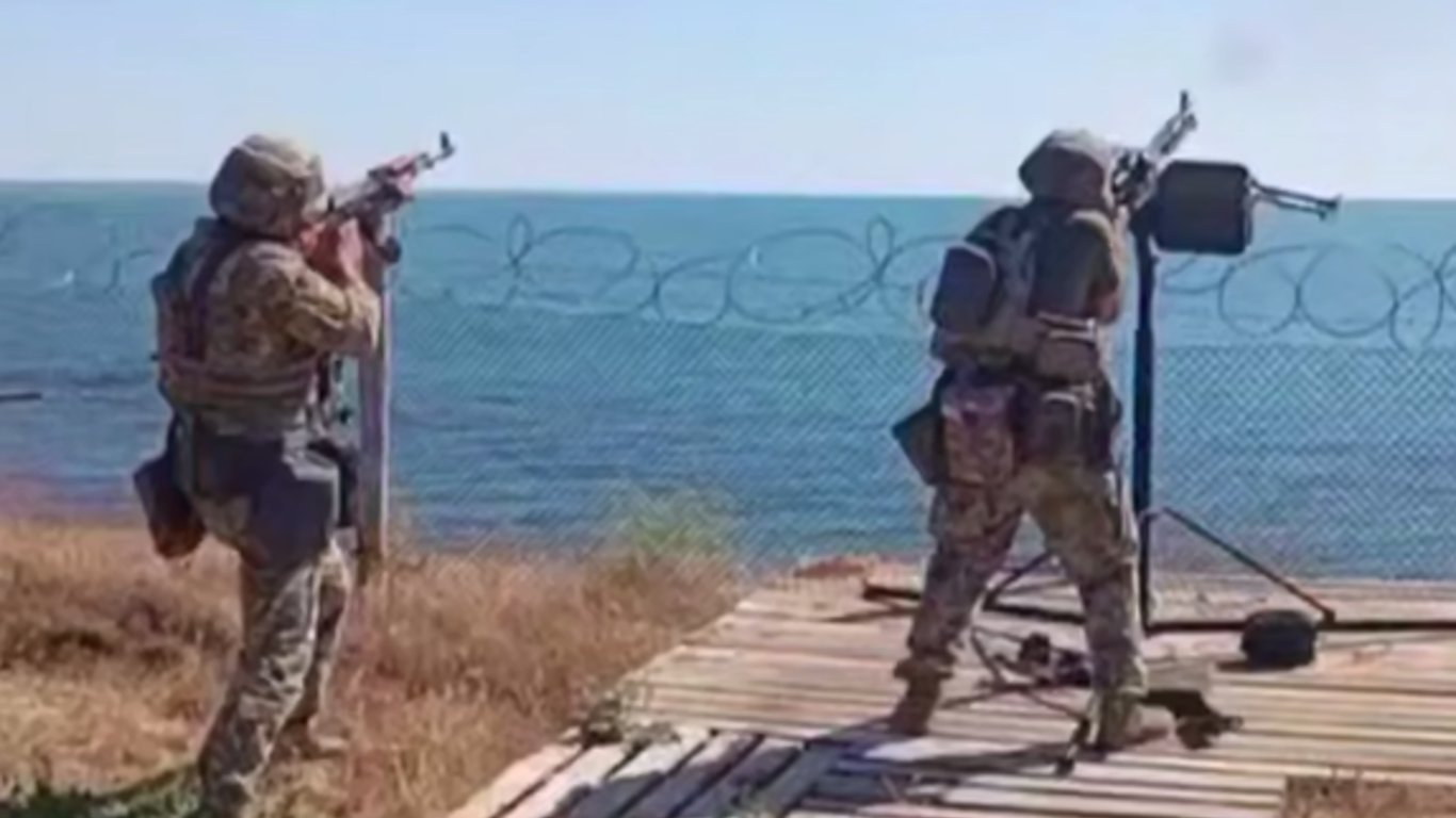 Пограничники показали, как уничтожили шахед над Одессой — видео